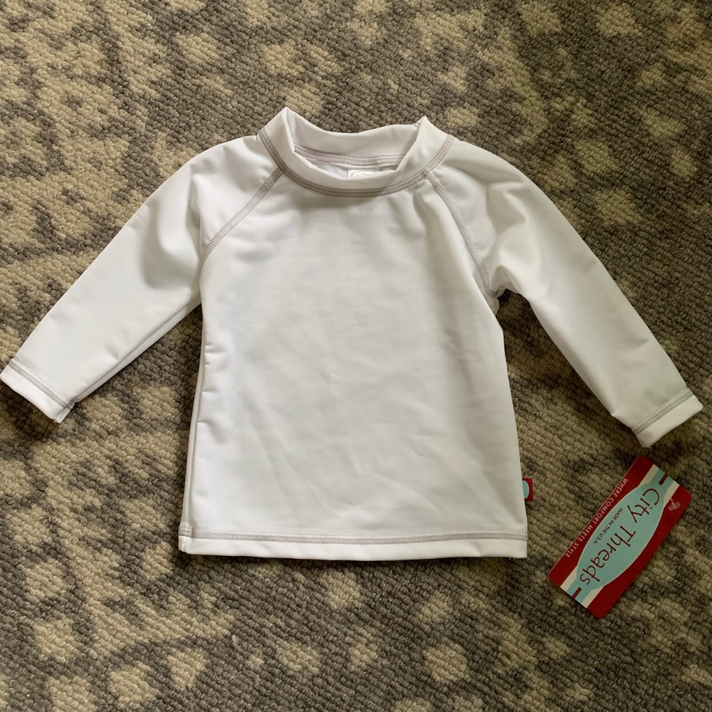 City Threads Long Sleeve Rashguard 9-12mo